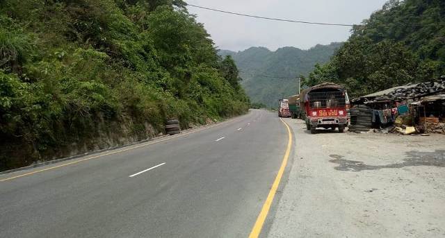 Mugling narayanghat discount road today