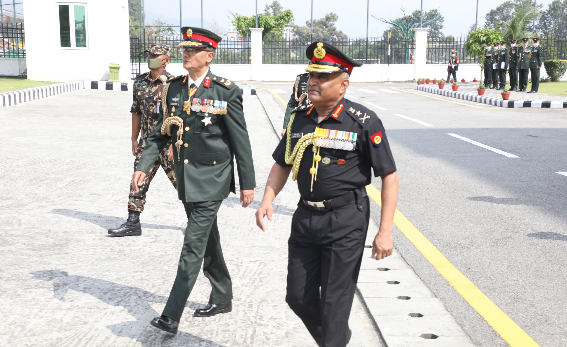 Indian Army Chief In Nepal Military Equipment Worth Rs 223 Million Handed To Nepali Army