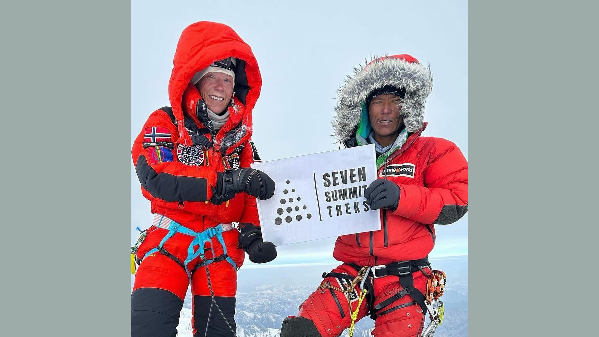 Tenjen Sherpa Kristin Harila Climb 14 Highest Peaks In Just 92 Days Nepal Live Today Nepal 